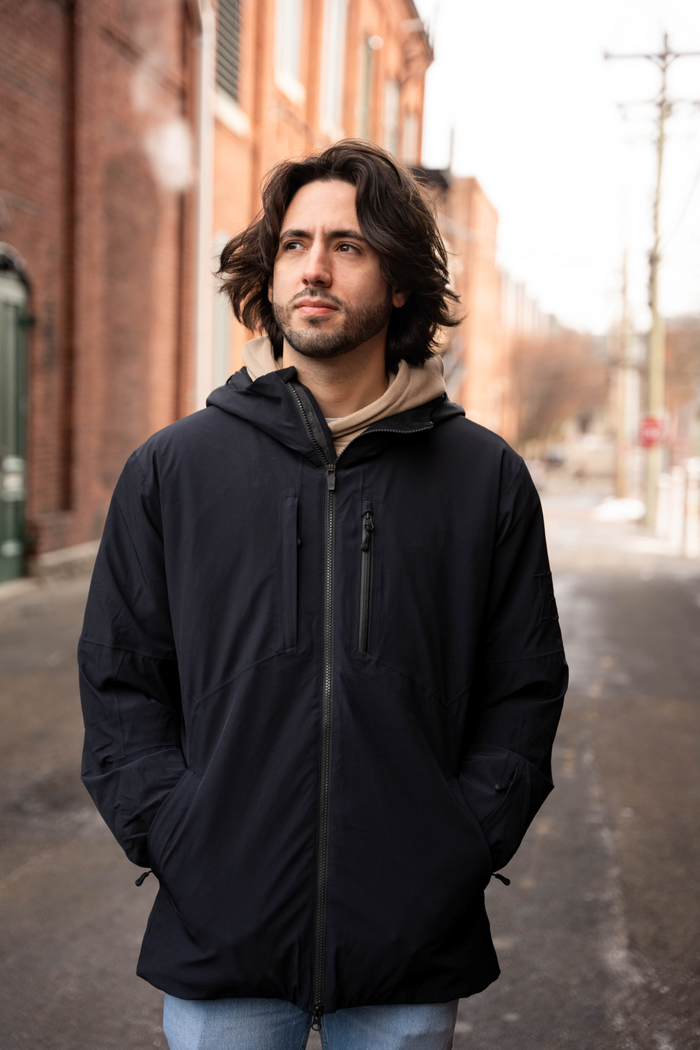 Insulated outerwear — Helicon jacket